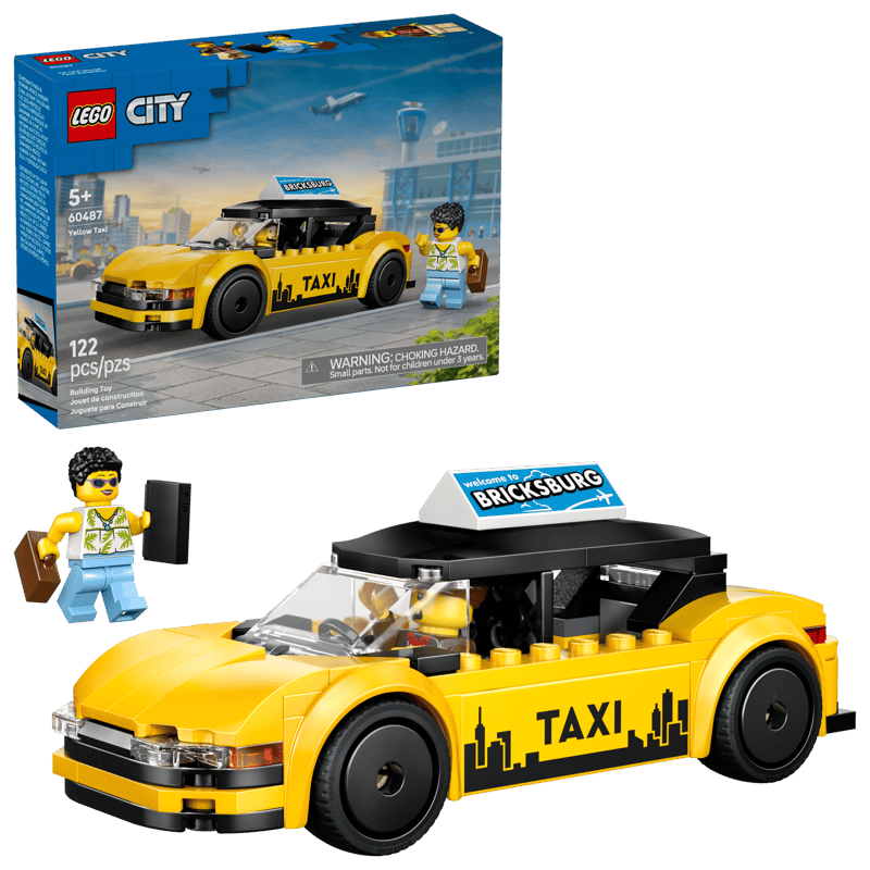 Lego 60487 City Yellow Taxi
