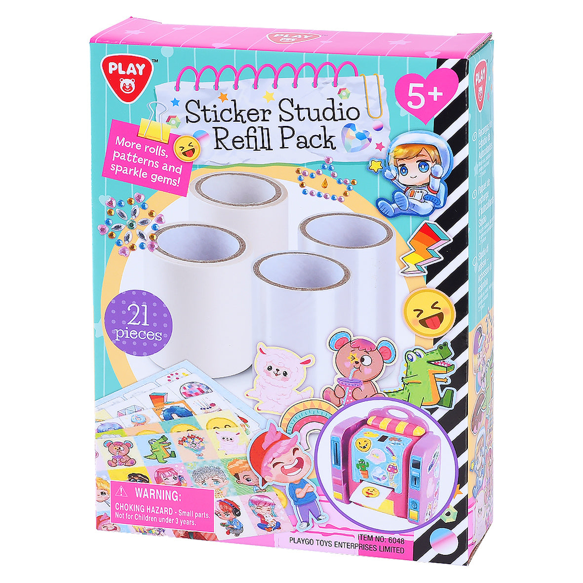 PLAYGO TOYS ENT. LTD. Sticker Studio Refill Pack