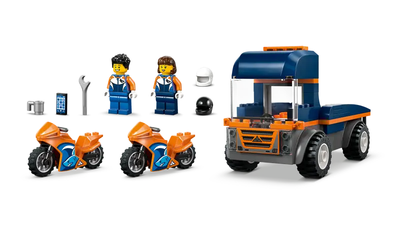 Lego 60491 City Motorcycle Transporter