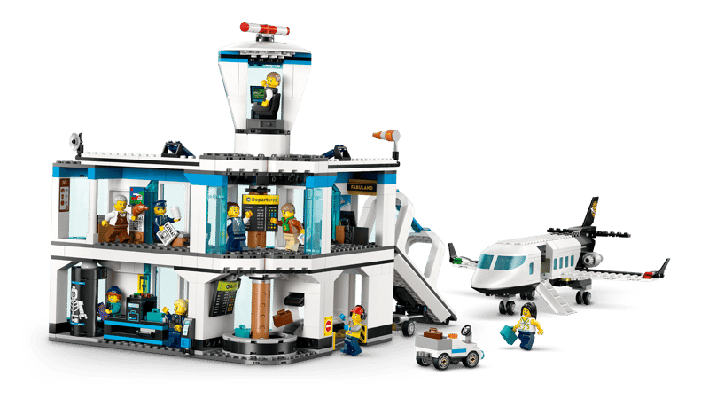 Lego 60502 City Airport with Airplane