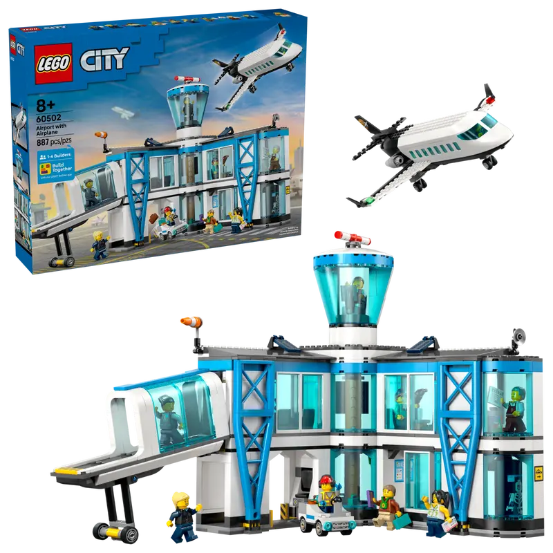 Lego 60502 City Airport with Airplane