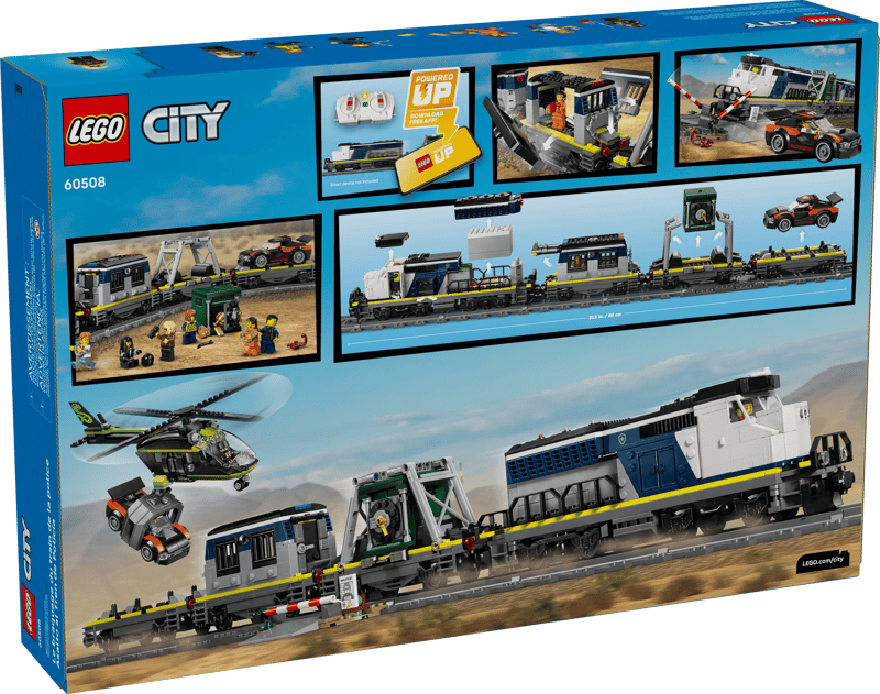 Lego 60508 City Police Train Heist
