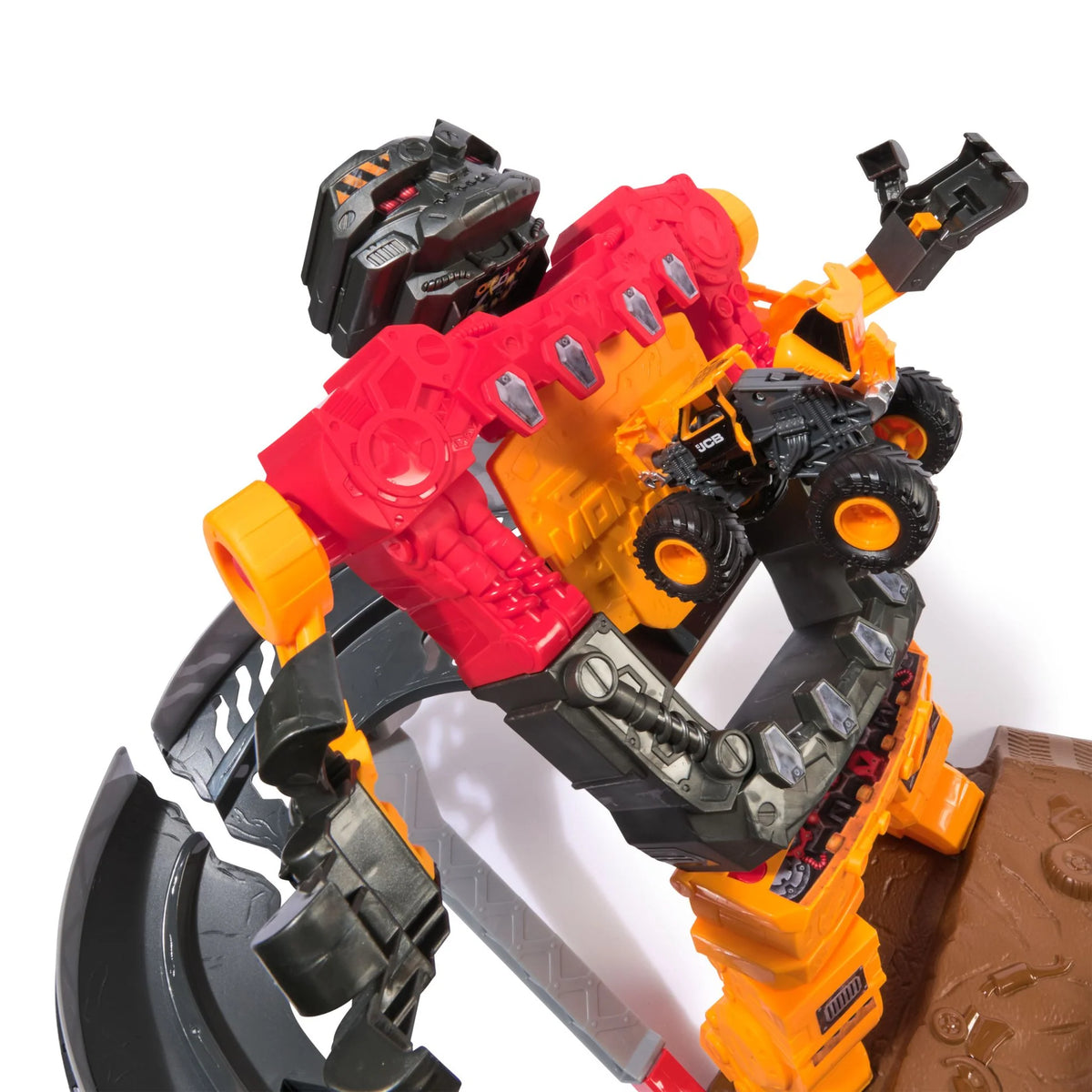 Monster Jam 1:64 Smash and Bash Smashbot Playset