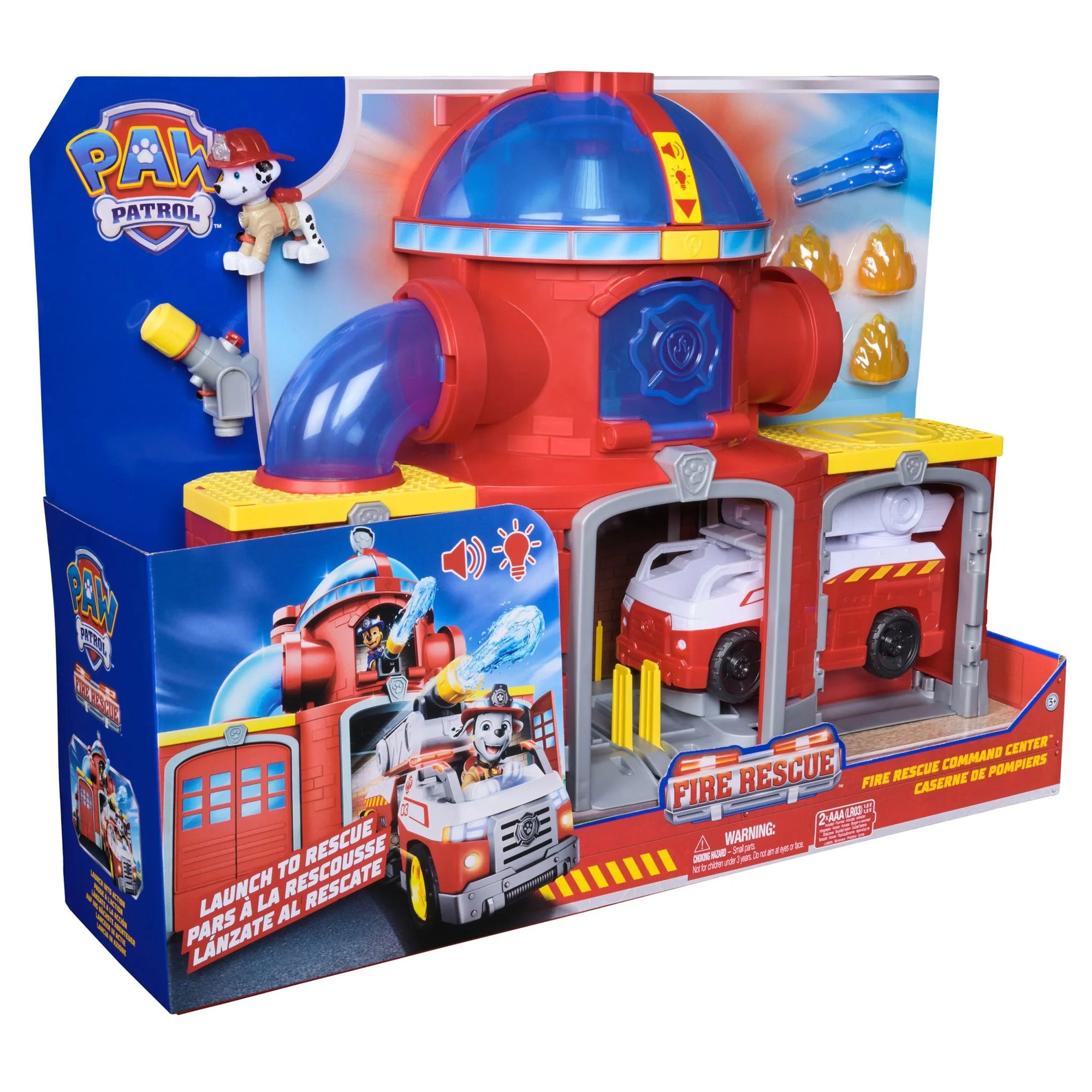 Paw Patrol Deluxe Fire Rescue Station Playset