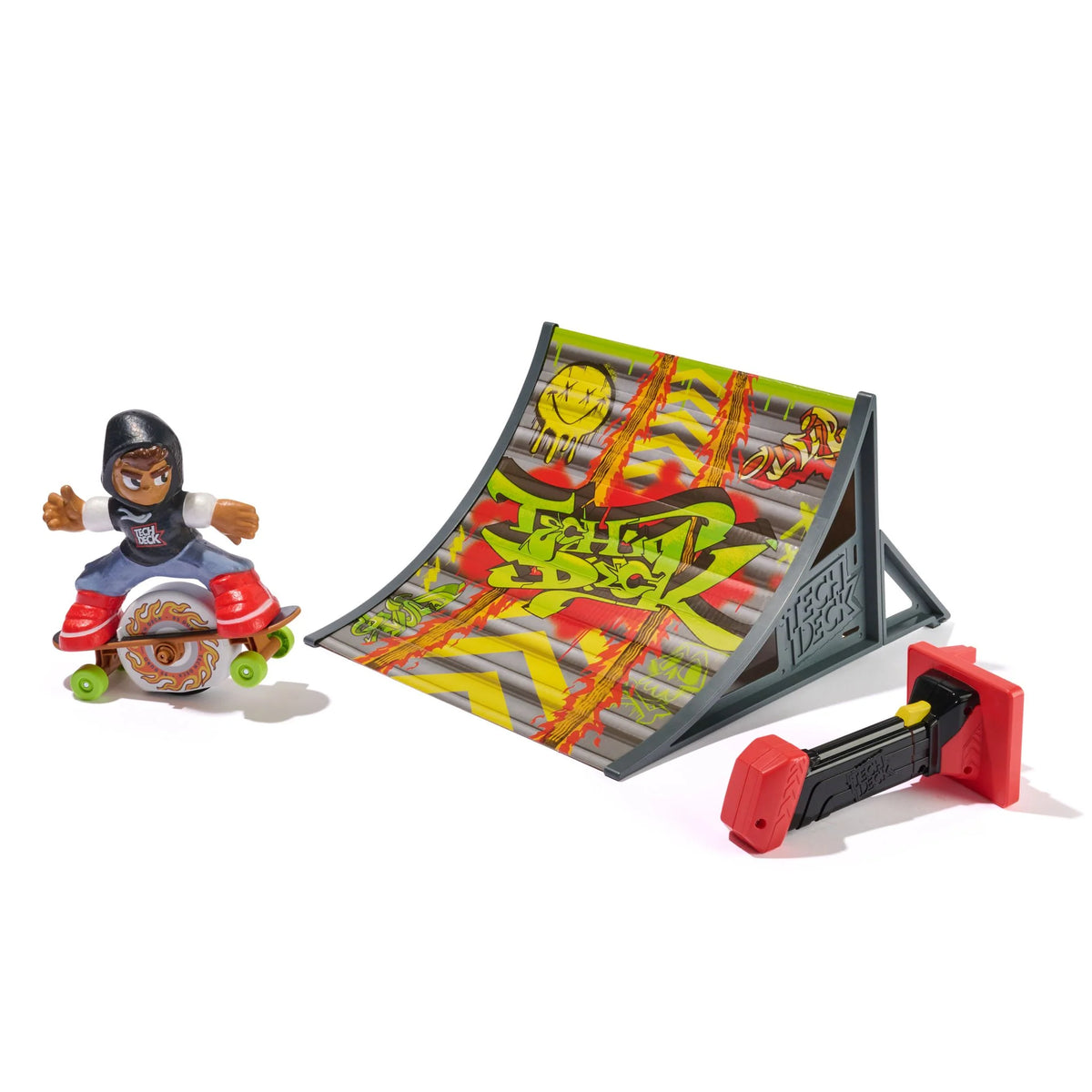 Tech Deck Shred N Blast Skateboard (req 4 AA batteries)