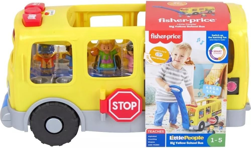 Fisher Price Little People Big Yellow School Bus