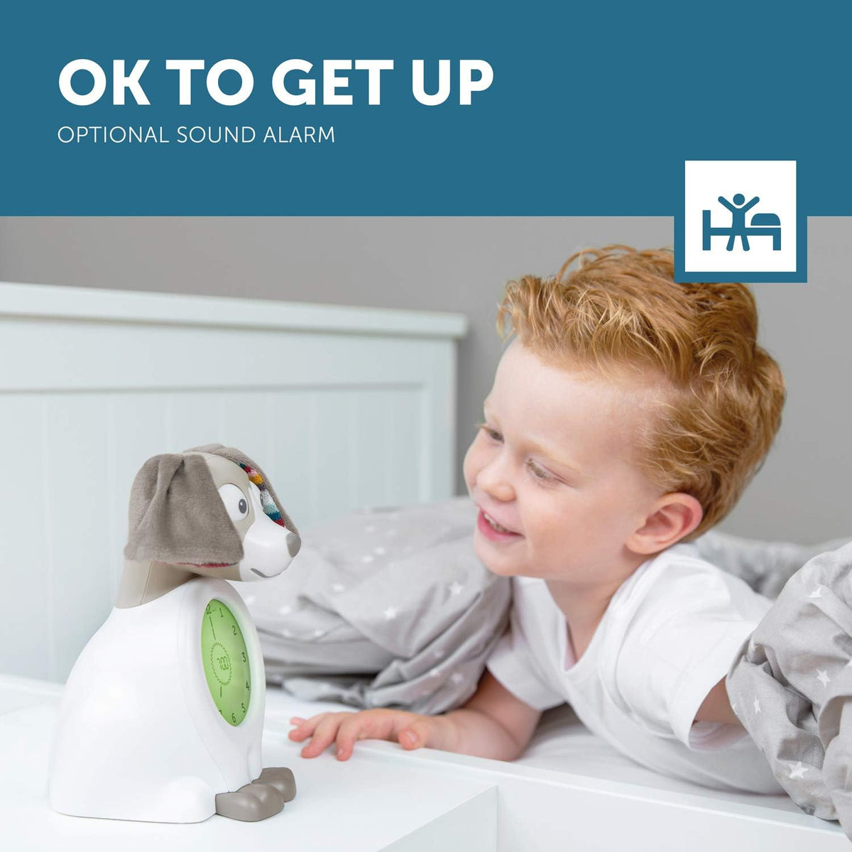 Zazu Davy the Dog Sleeptrainer Taupe