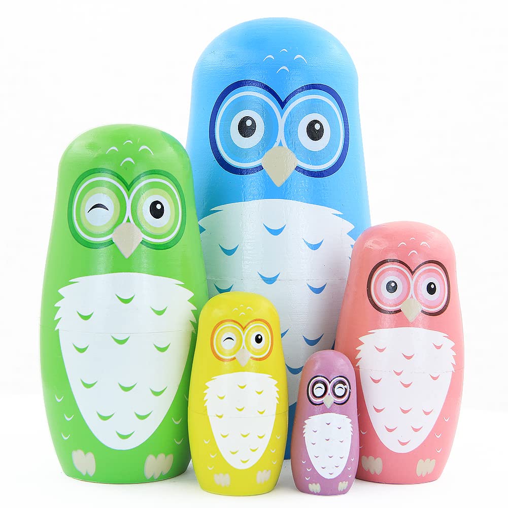 Owl Nesting Doll