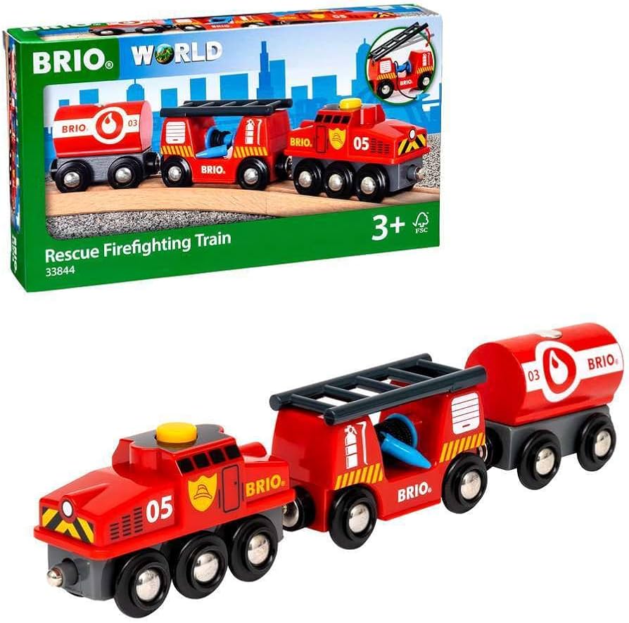 BRIO 33844 Rescue Firefighting Train