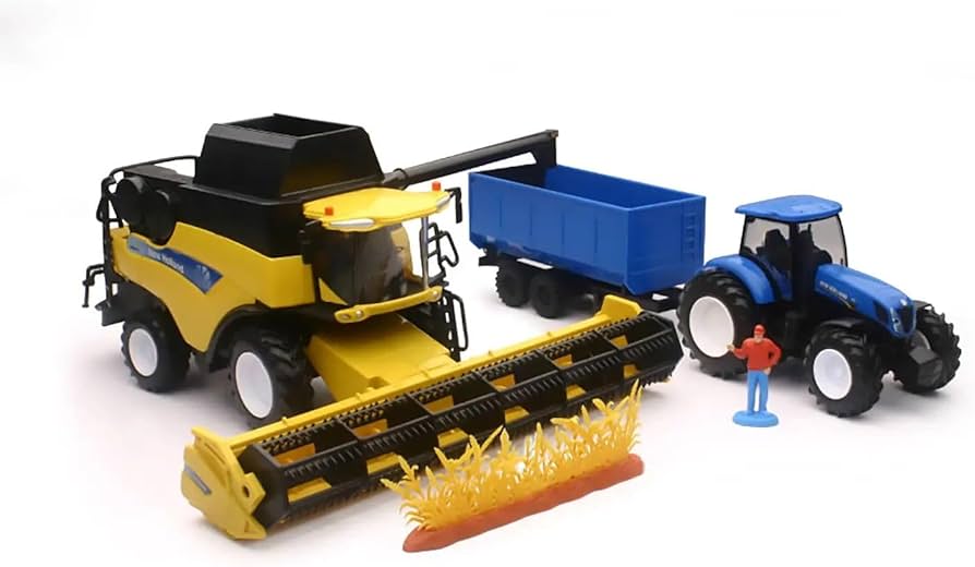 New Holland CR9090 Combine Harvester Playset