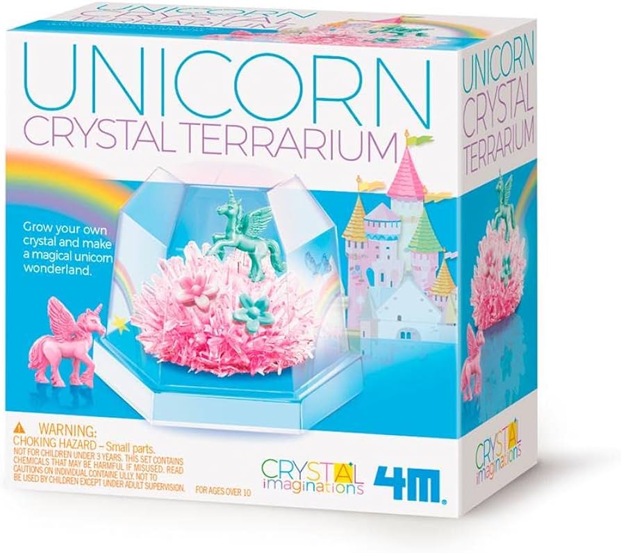 4M Unicorn Crystal Terrarium