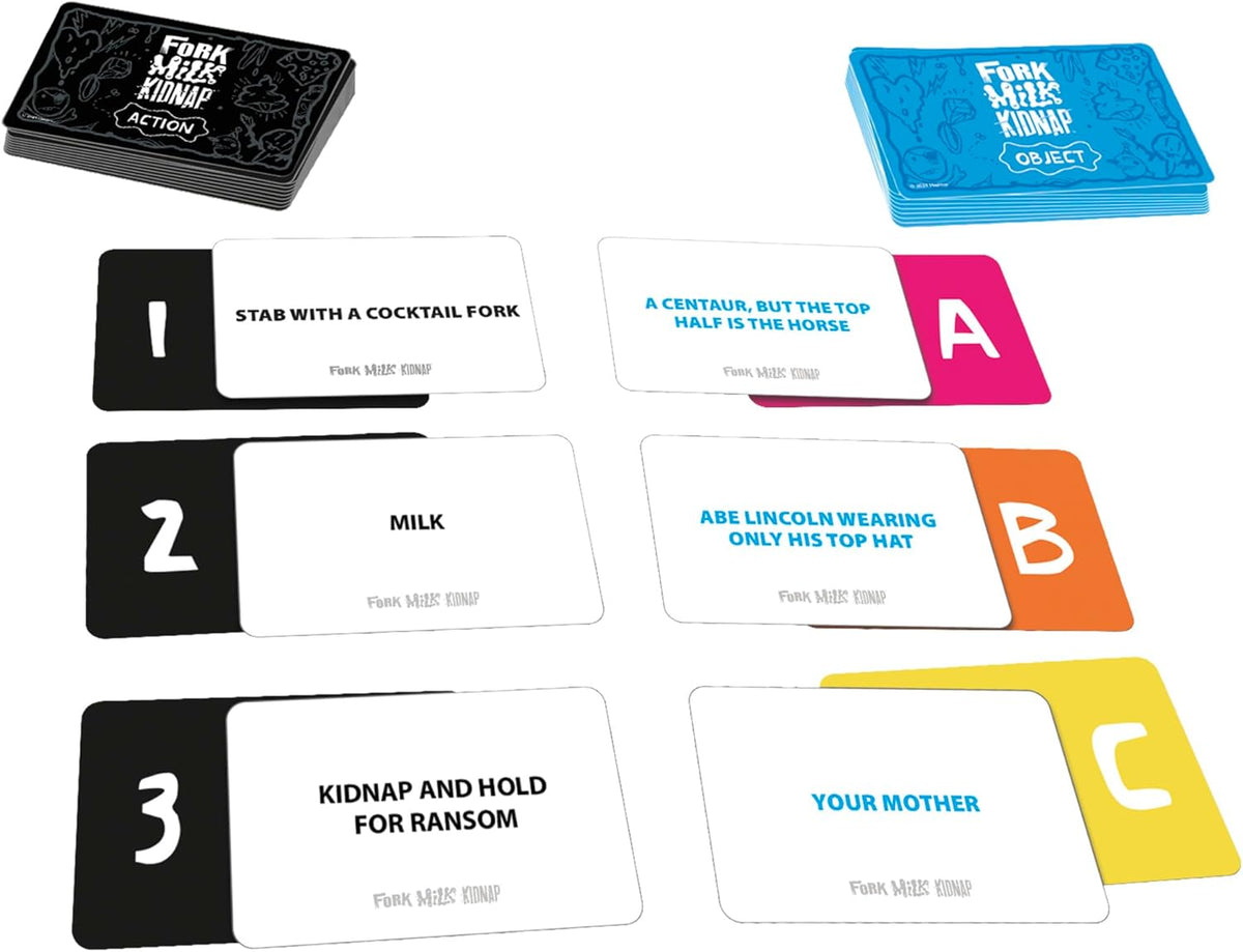 Fork Milk Kidnap Game 17yrs+