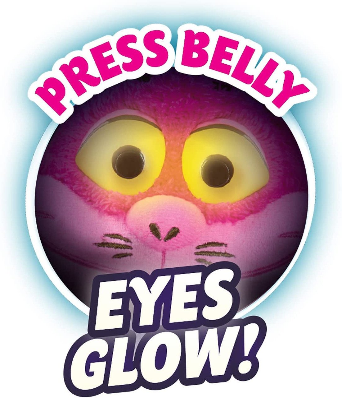 Alice&#39;s Wonderland Bakery Chat &amp; Glow Cheshire Cat demo batteries incl