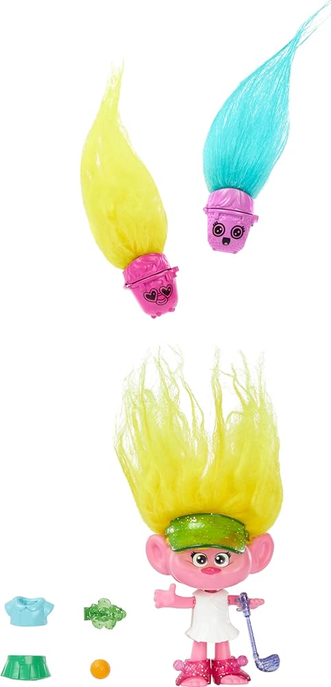 Trolls 3 Band Together Hair Pops Doll Viva