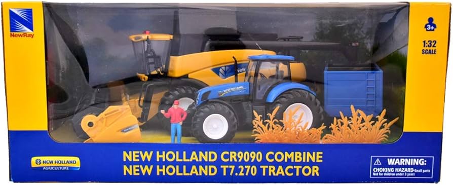 New Holland CR9090 Combine Harvester Playset