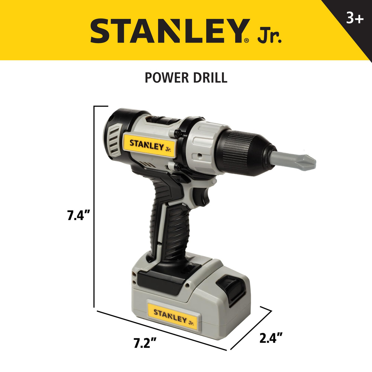 Stanley Jr Power Hand Drill New 3 AA Demo Batteries included