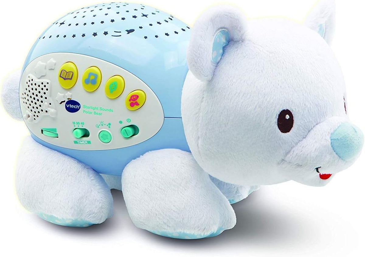 Vtech Baby Little Friendlies Starlight Sounds Polar Bear 2 x AA Demo batteries included