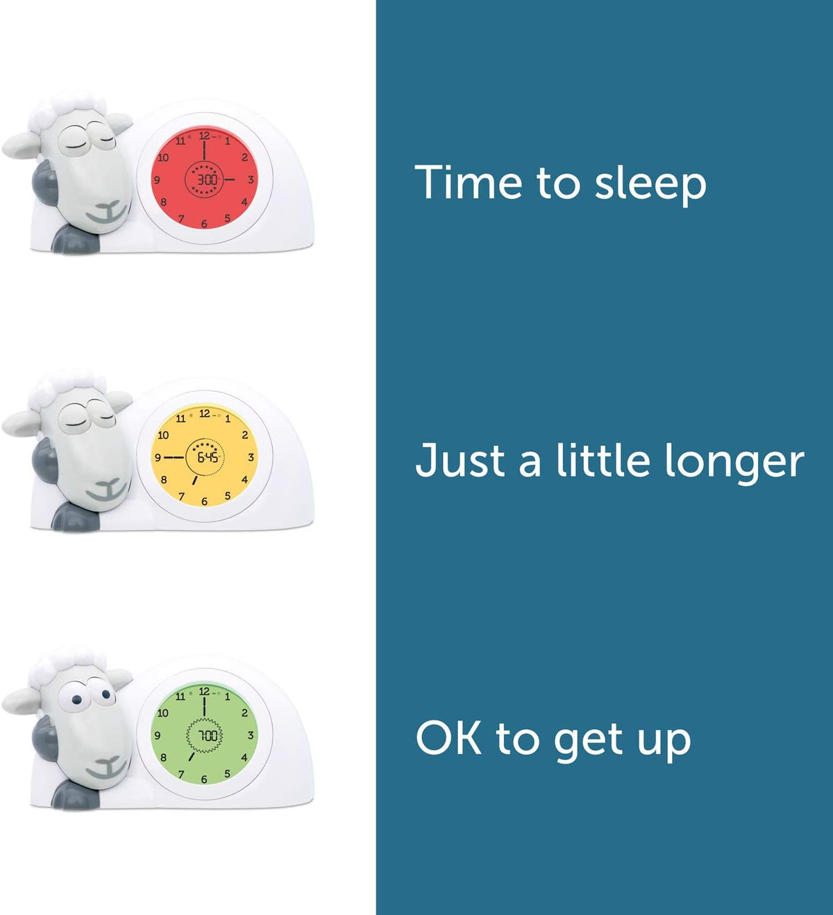 Zazu Sam the Lamb Sleeptrainer Grey