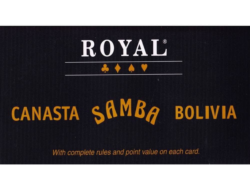Royal Samba Canasta Bolivia Playing Cards
