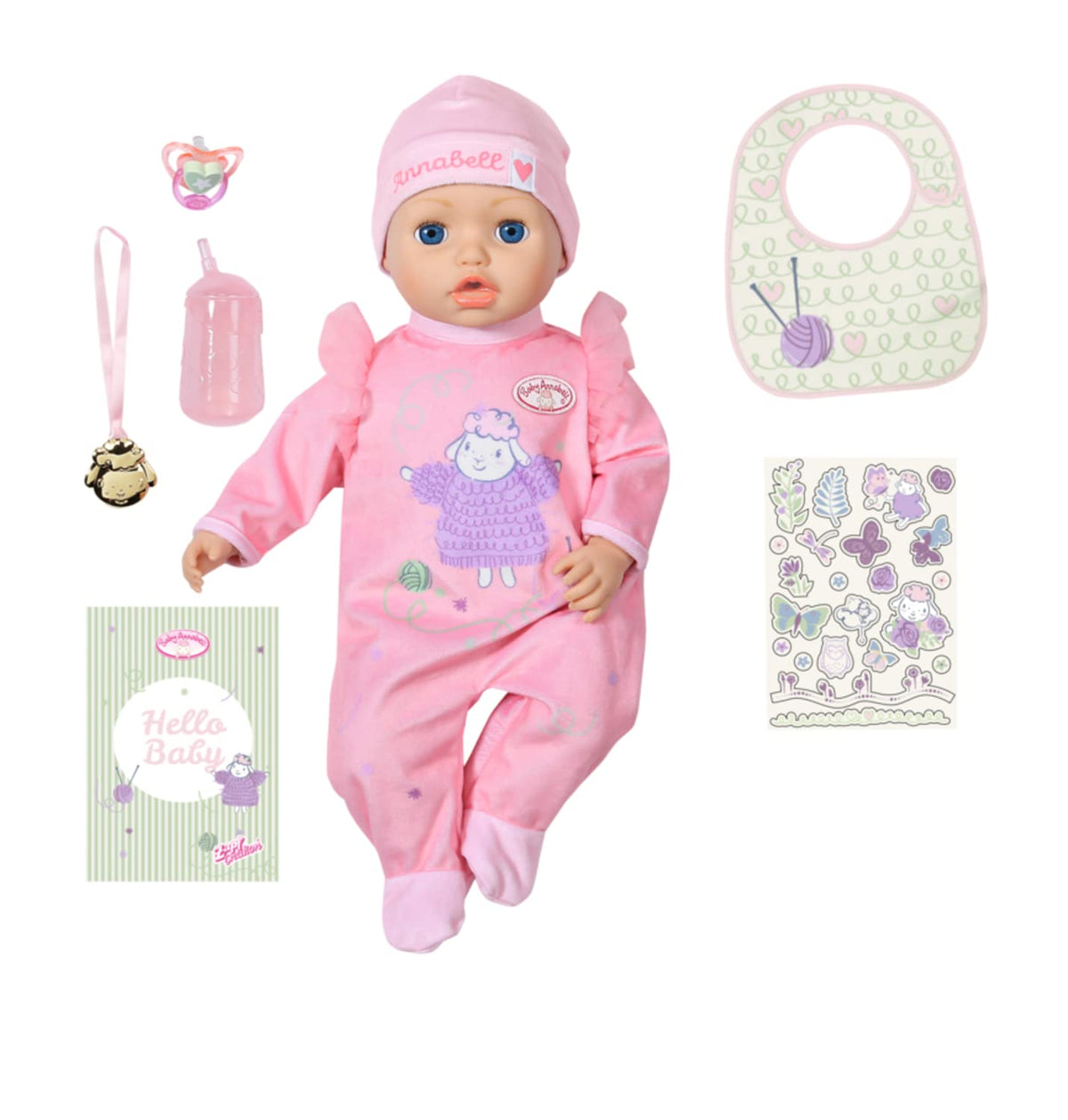 Baby Annabell Active Annabell 43cm req 3 x AA batteries