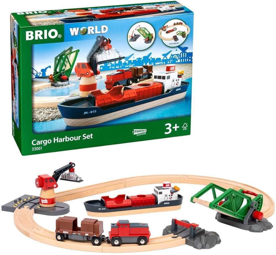 BRIO 33061 Cargo Harbour Set req 1 x AA battery