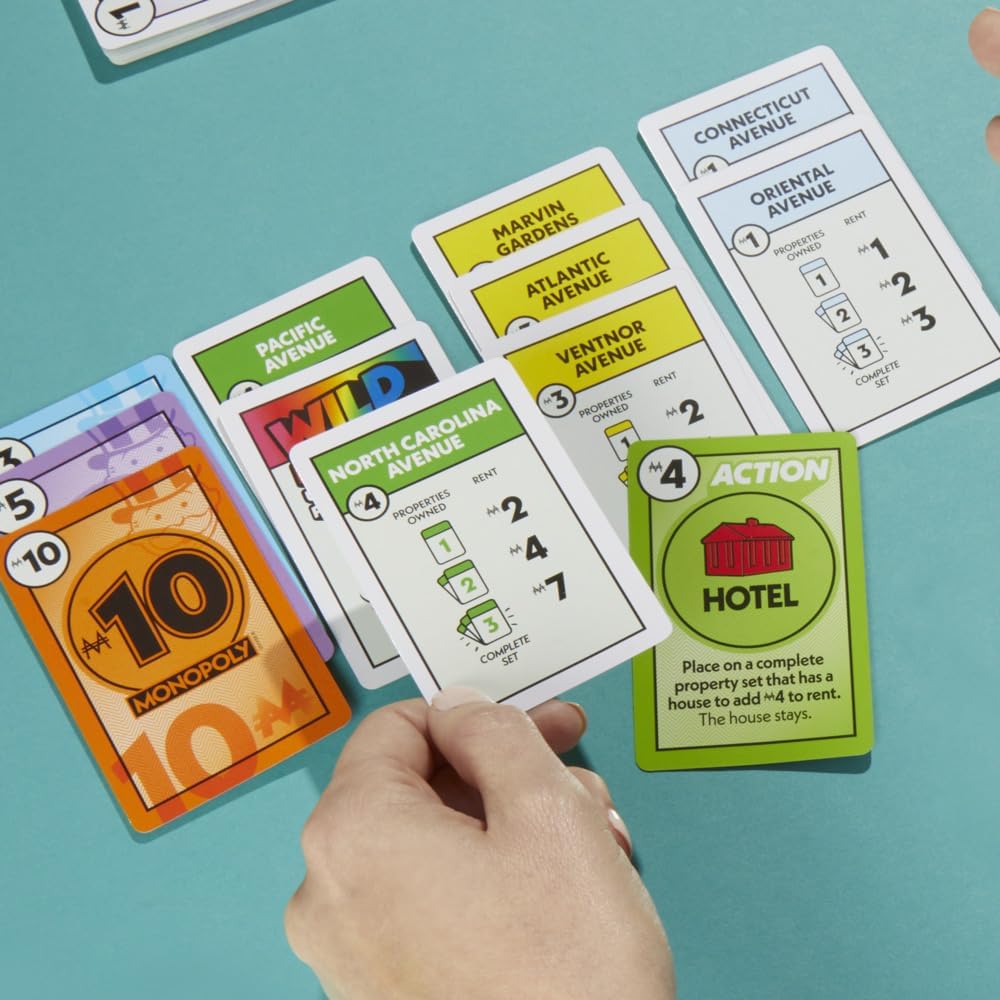 Monopoly Deal Card Game Green Pack