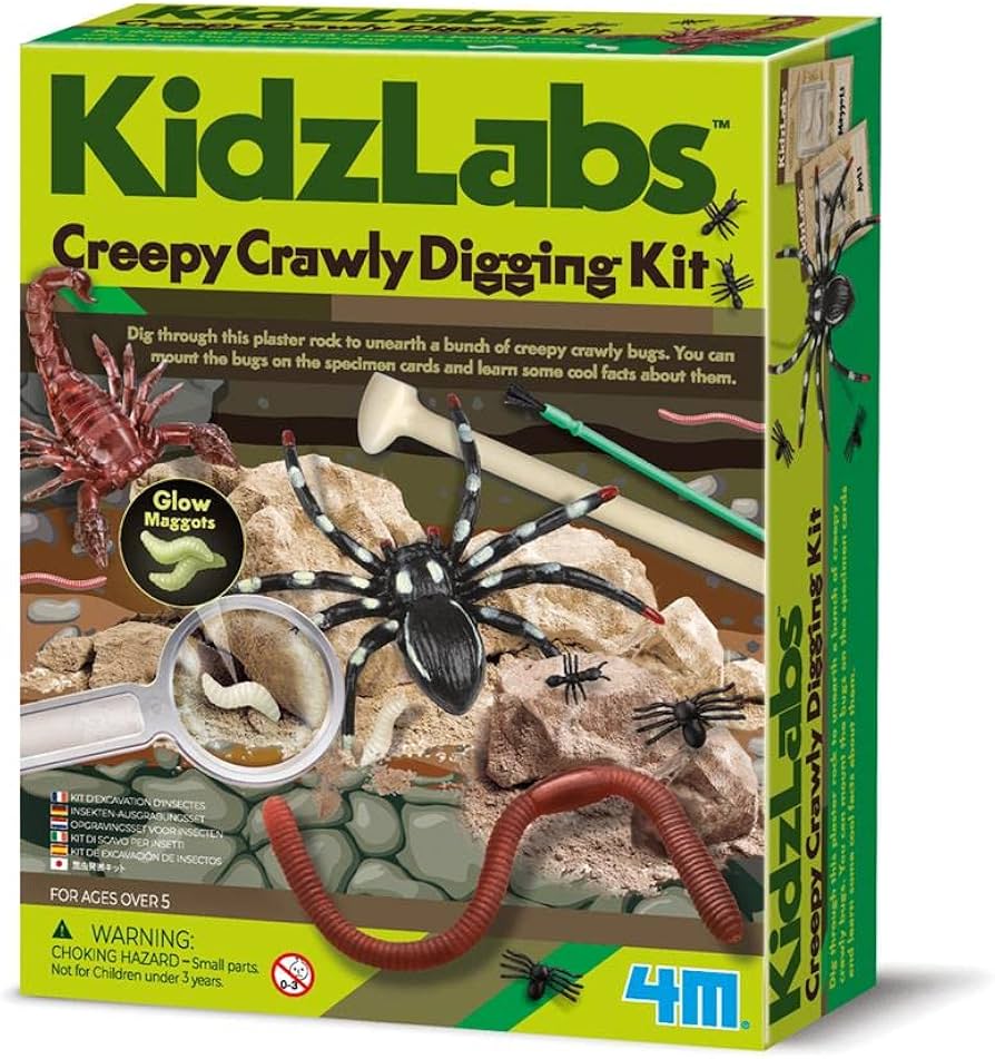 KidzLabs Creepy Crawly Digging Kit