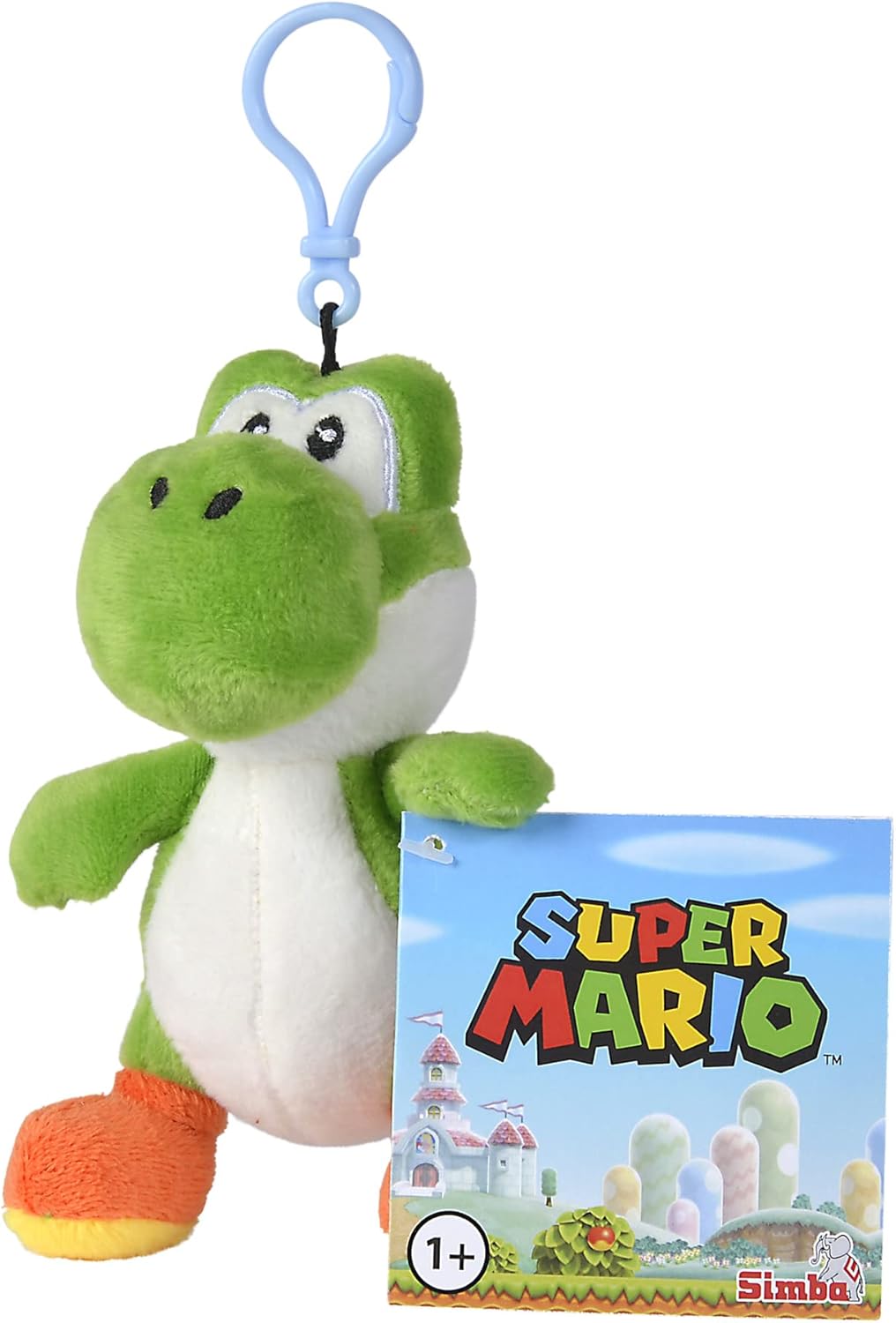 Super Mario Plush Key Ring Assorted