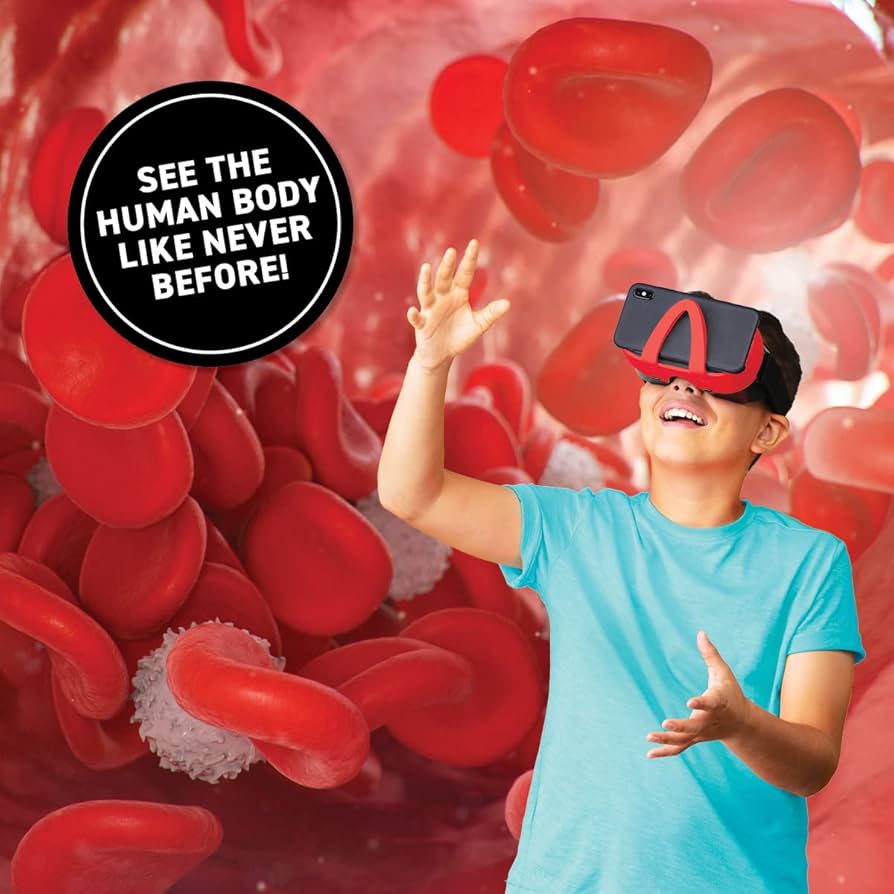 Virtual Reality Gift Box Human Body