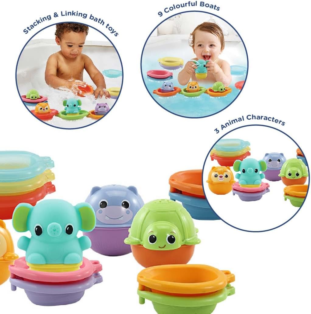Vtech Stack &amp; Splash Bathtime Boats