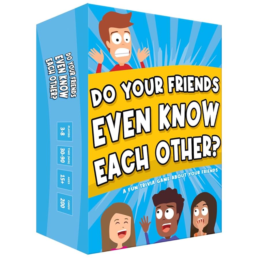 Do Your Friends Even Know Each Other? Game