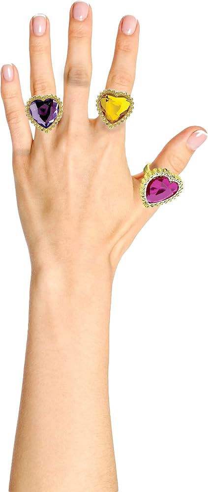 Jewel Secrets Crystal magic Ring Set Assorted