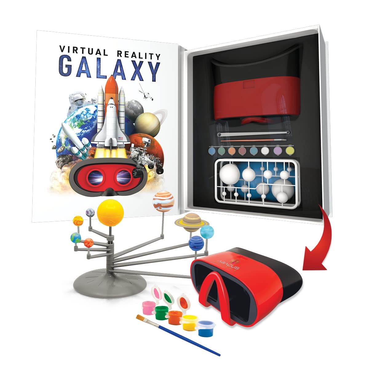 Virtual Reality Gift Box Galaxy