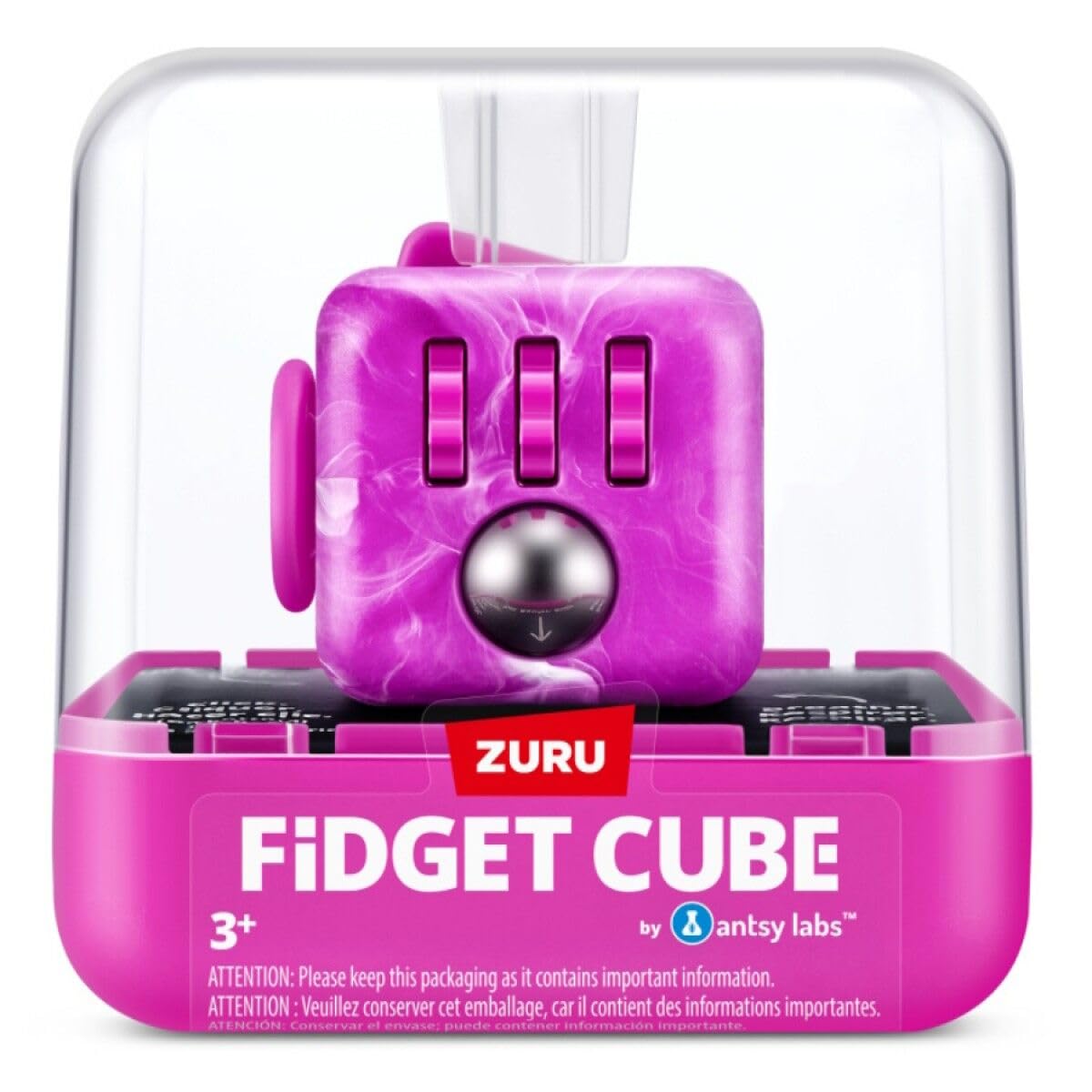 Zuru Fidget Cube Marble in Clear Case Asstd