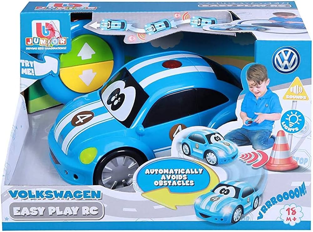 BBJunior R/C Blue Volkswagen Beetle req 3xAA & 2 x AAA Batteries