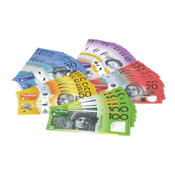 Play Money Notes (Australian Currency) - 110 notes