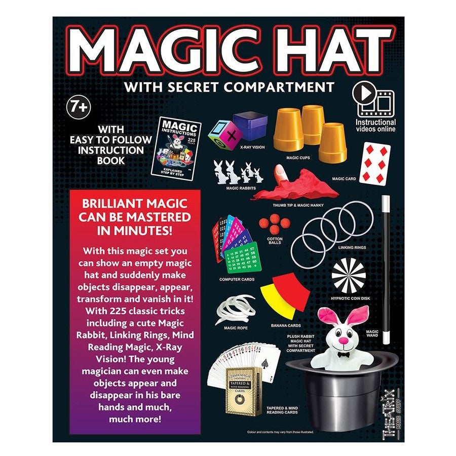 Ezama Magic Hat with Secret Compartment 225 tricks