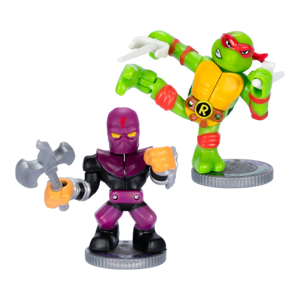 Akedo TMNT S3 Ralph Vs Foot Soldier