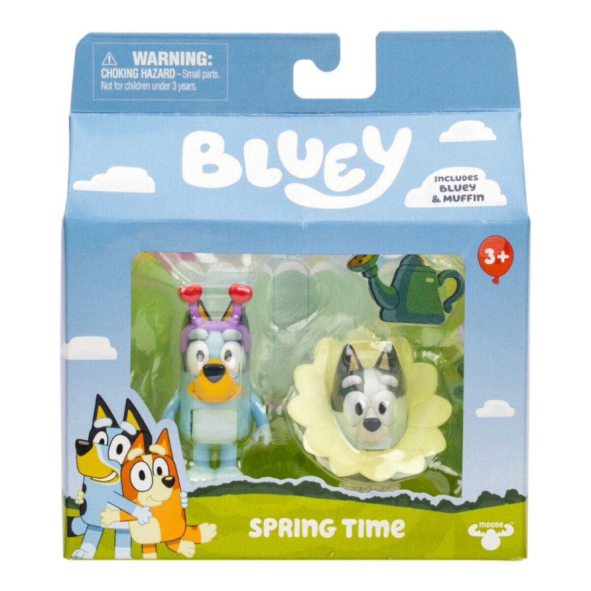 Bluey Figure 2pk Spring Time S13