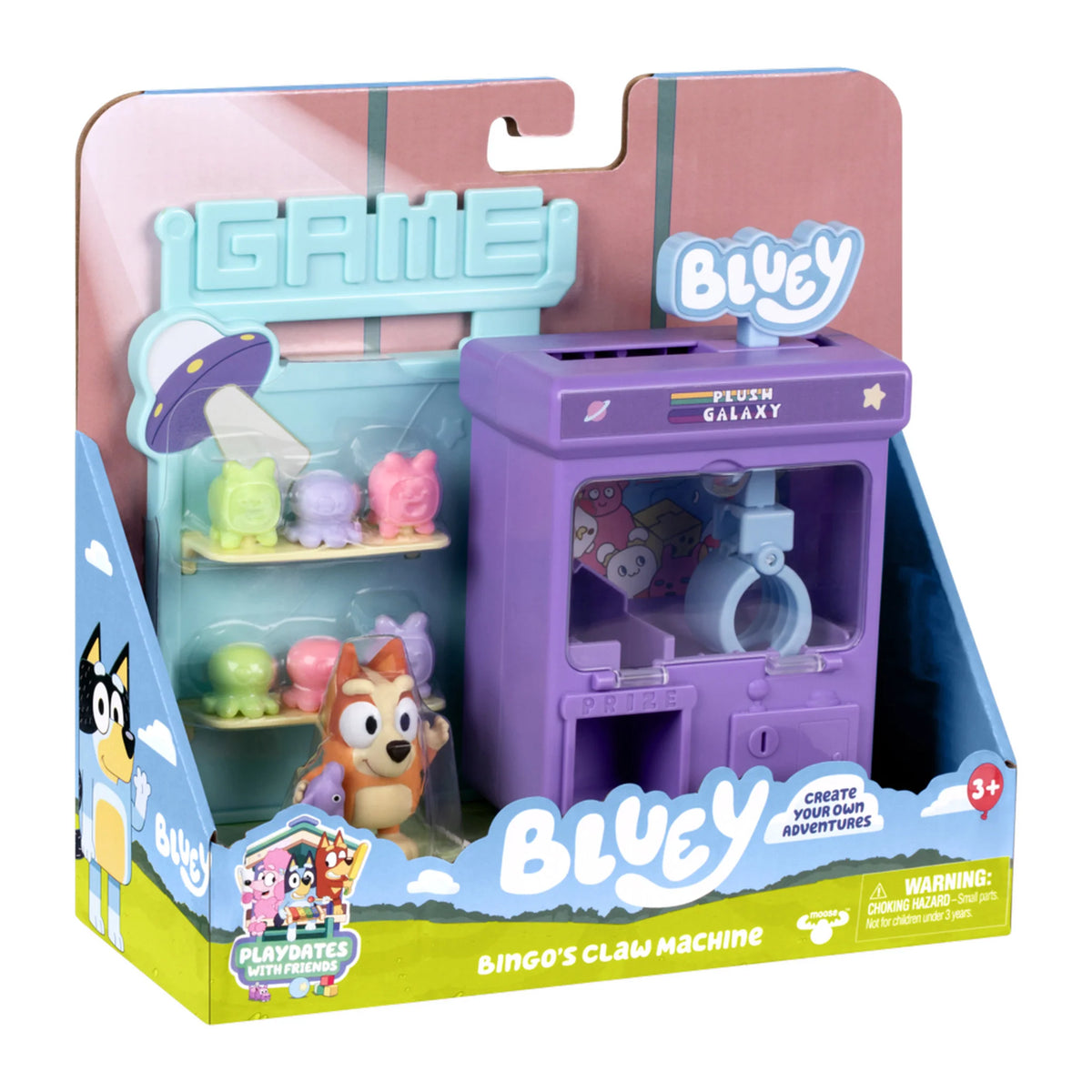 Bluey S15 Mini Playset Bingo's Claw Machine