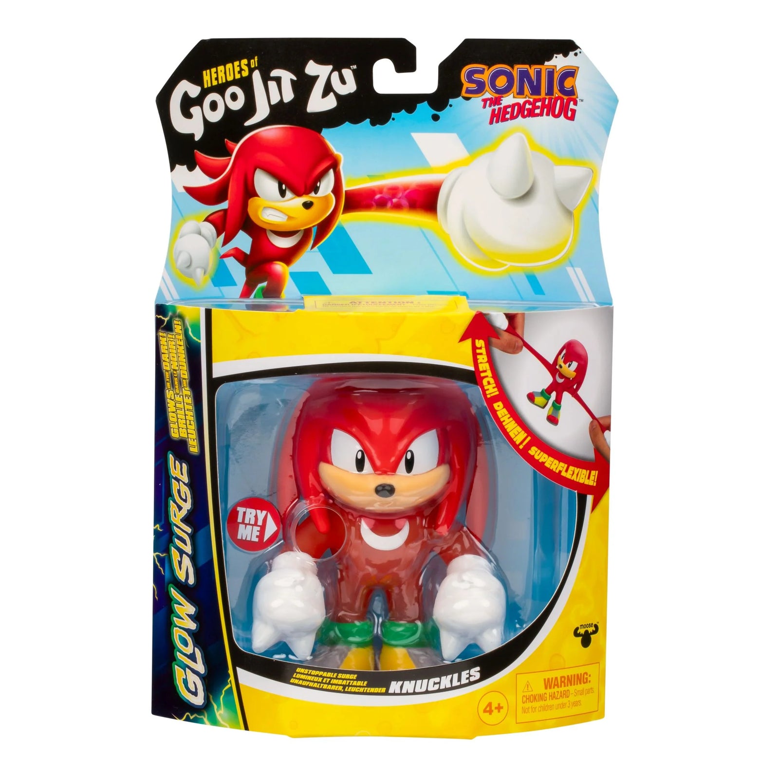 Goo Jit Zu Sonic S4 W1 Glow In The Dark Knuckles