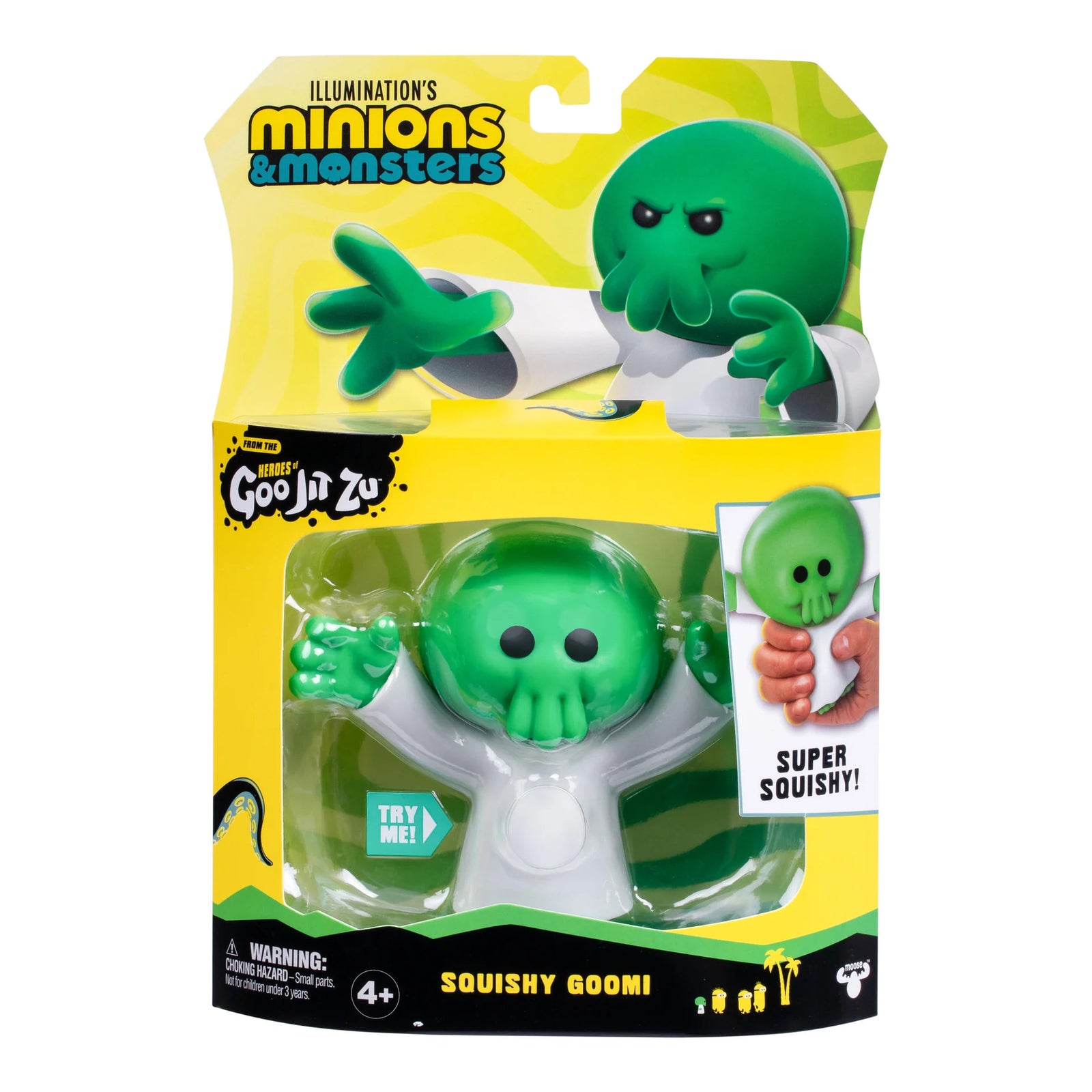 Goo Jit Zu Minions and Monsters Squishy Goomi