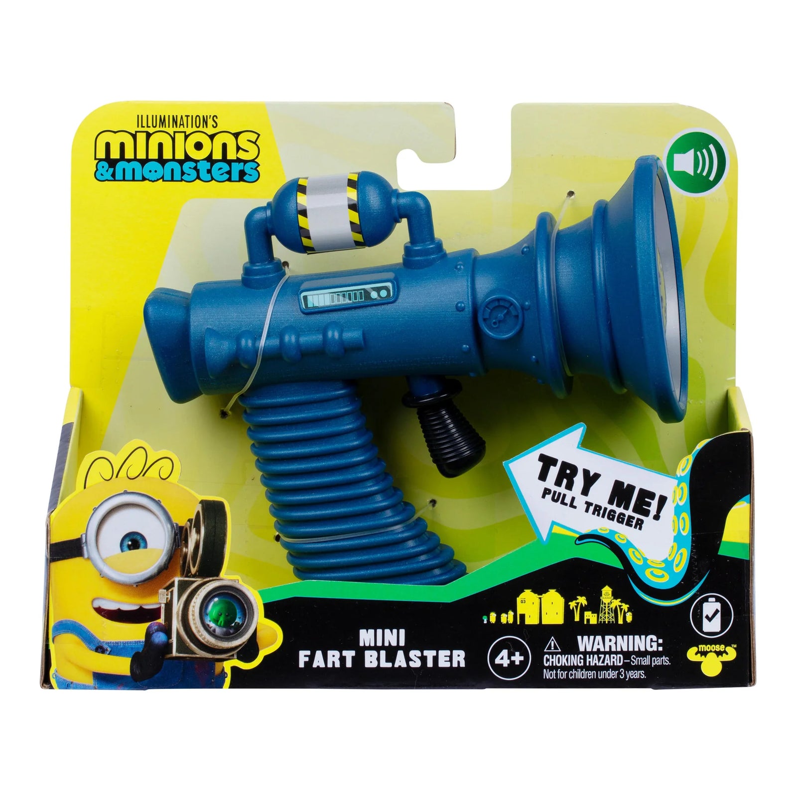 Minions and Monsters Mini Fart Blaster
