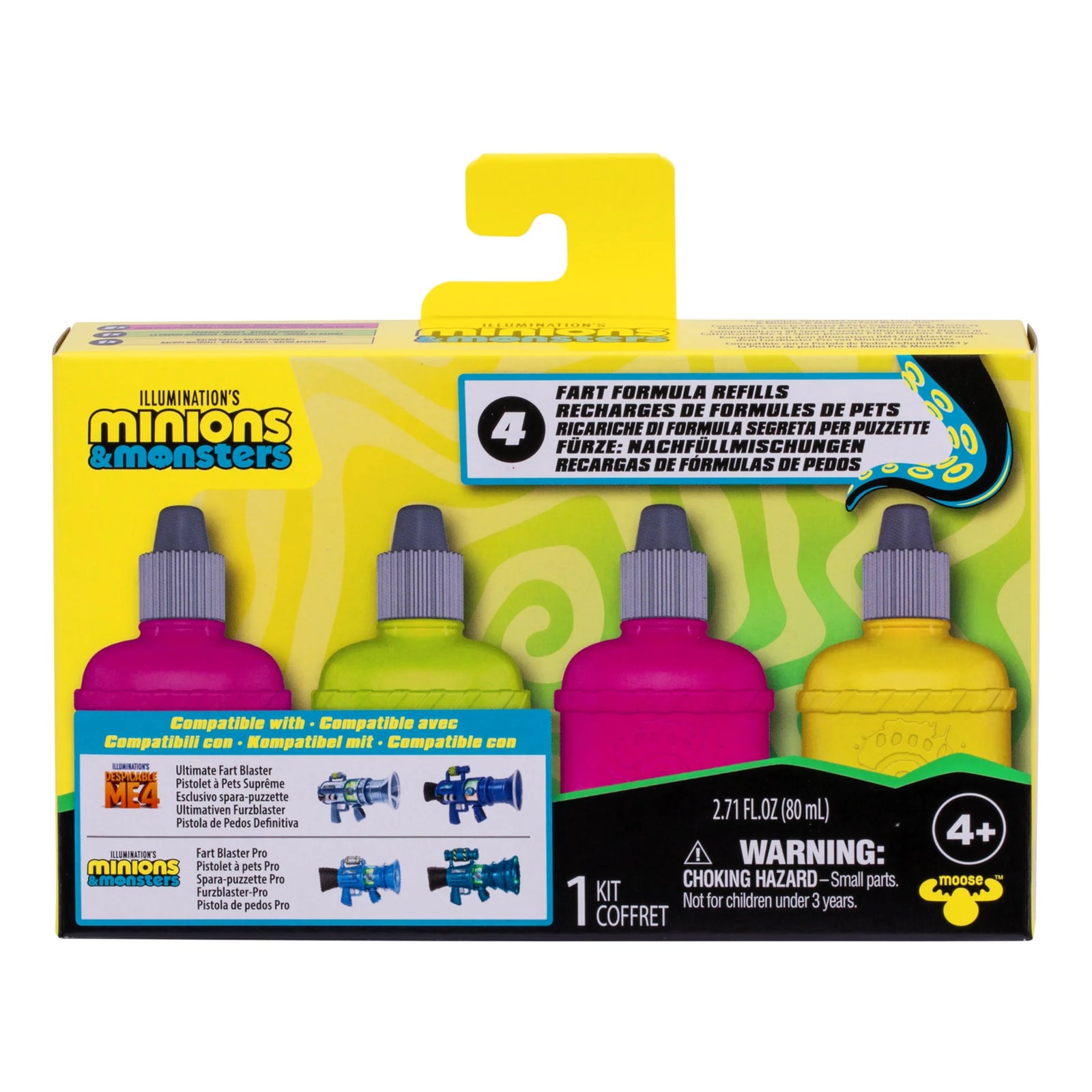 Minions & Monsters Fart Formula Refill 4pk