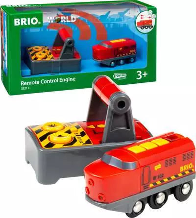 BRIO 33213 Remote Control Engine req 4 x AA batteries