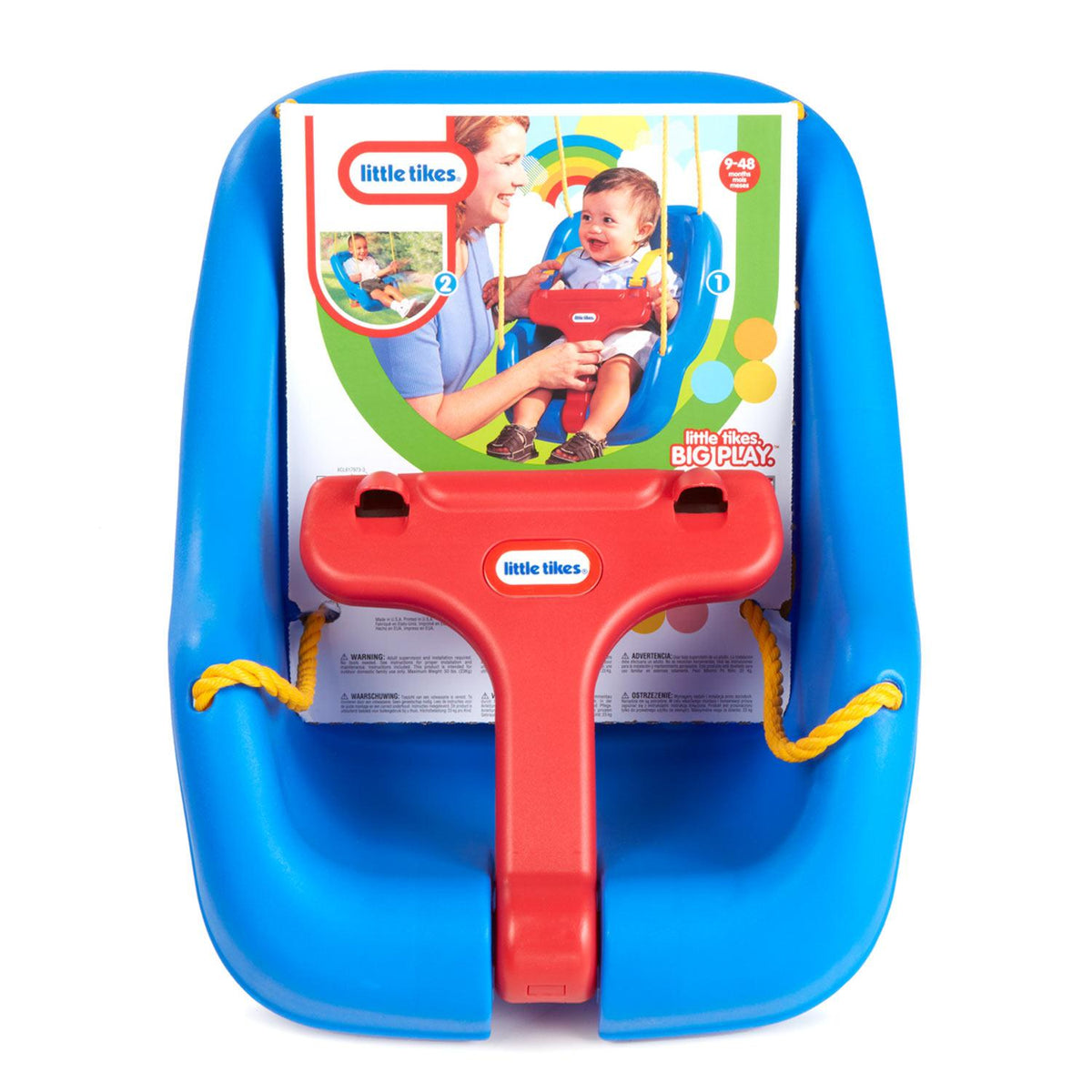 Little Tikes 2 In 1 Snug N Secure Swing Blue