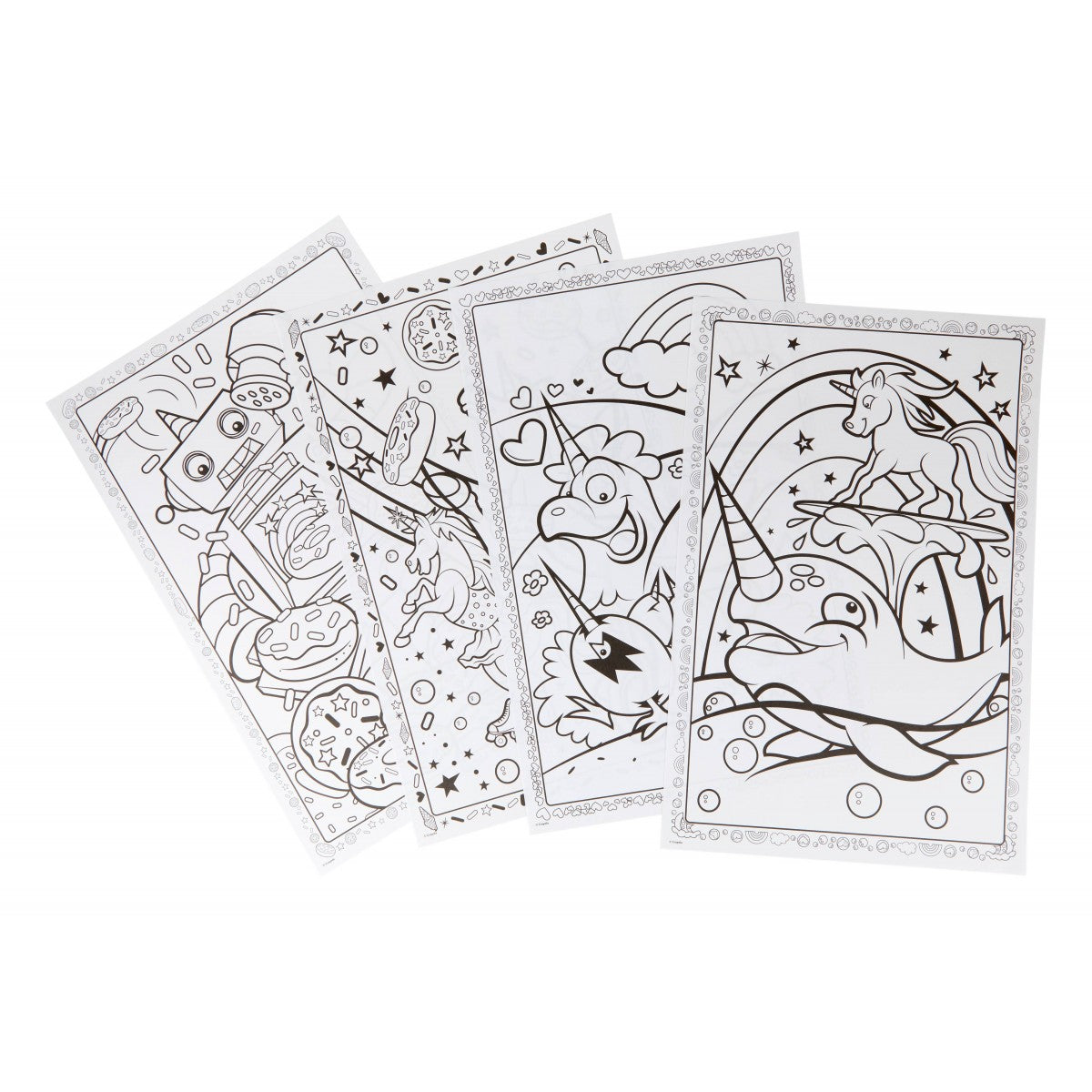 Crayola Giant Colouring Pages Uni Creatures