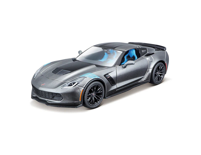 Maisto 1/24 Assembly Line Kit 2017 Corvette Grand Sport
