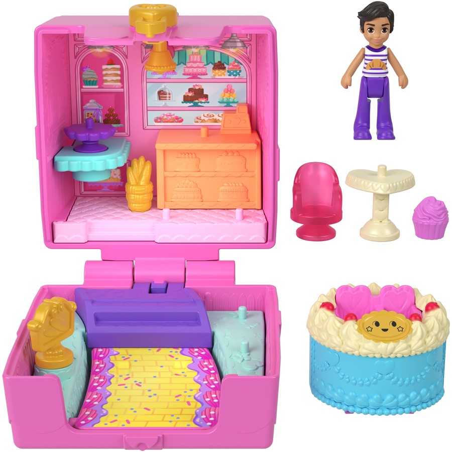 Polly Pocket Tiny Take Out Reveal Compact Playset Assorted