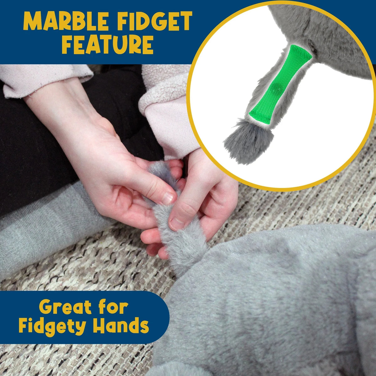 Meavia Feelix Weighted Sensory Elephant - Ellie